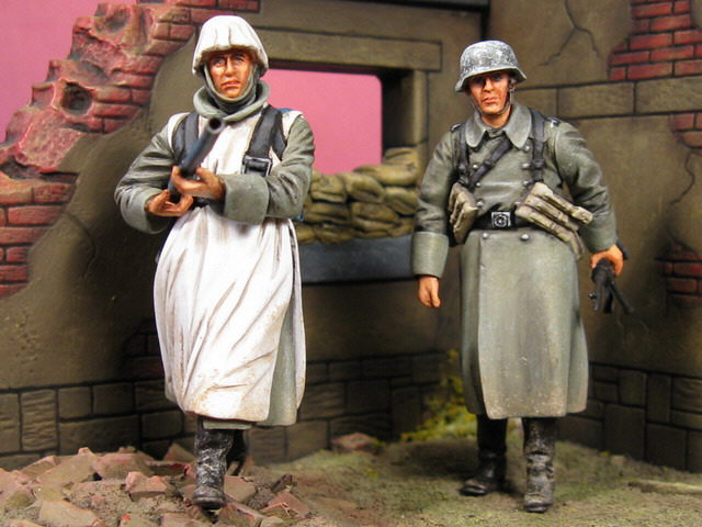 German WWII Flamethrower Team