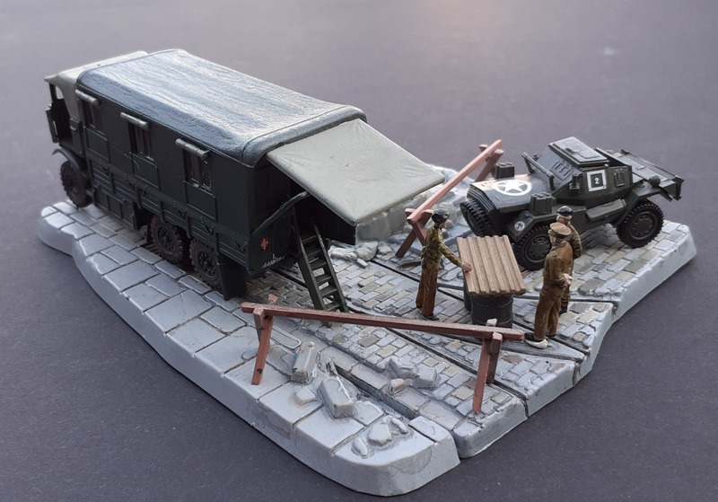 Monty´s Caravan & Daimler Mk II Scout Car