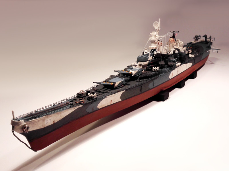 Bausatz © 1992 Fujimi USA Schlachtschiff MISSOURI 1:700 