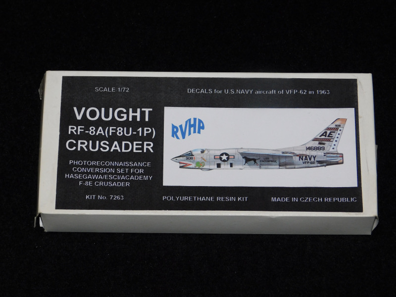 RVHP 1:72 Nummer 7263 Vought RF-8A (F8U-1P) Crusader - boxart