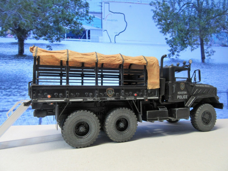 Houston Police High Water Rescue Truck