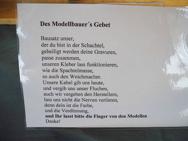 Modellbauaustellung des PMC Südpfalz in Zeiskam 2010