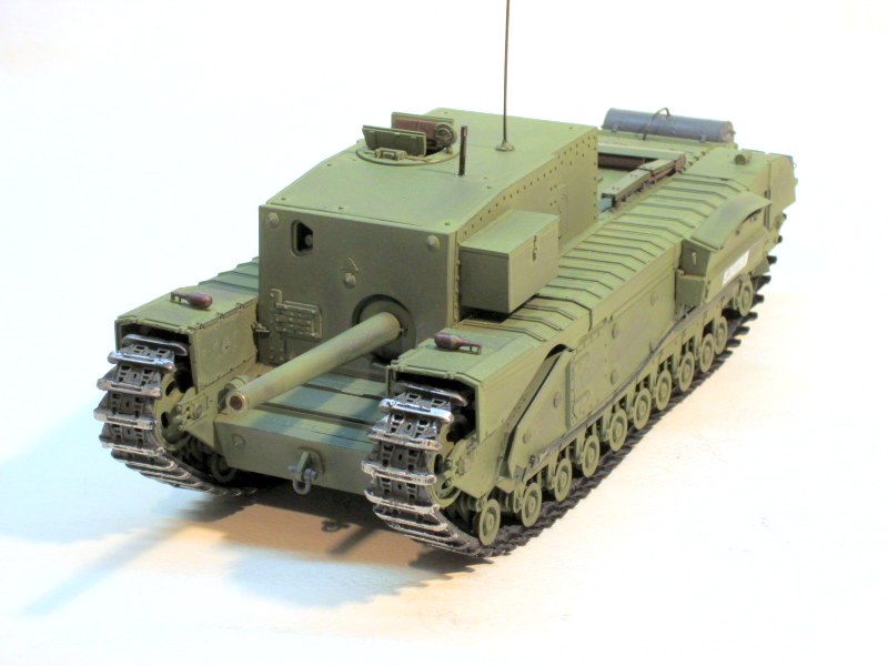 76,2 mm Gun Carrier auf Churchill Mk.I