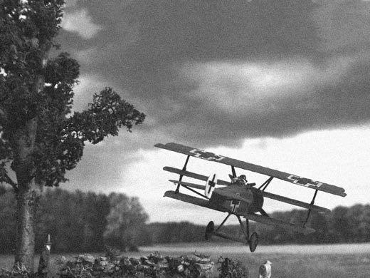 FOKKER Dr.I Dreidecker Der Rote Baron Manfred von Richthofen WW1