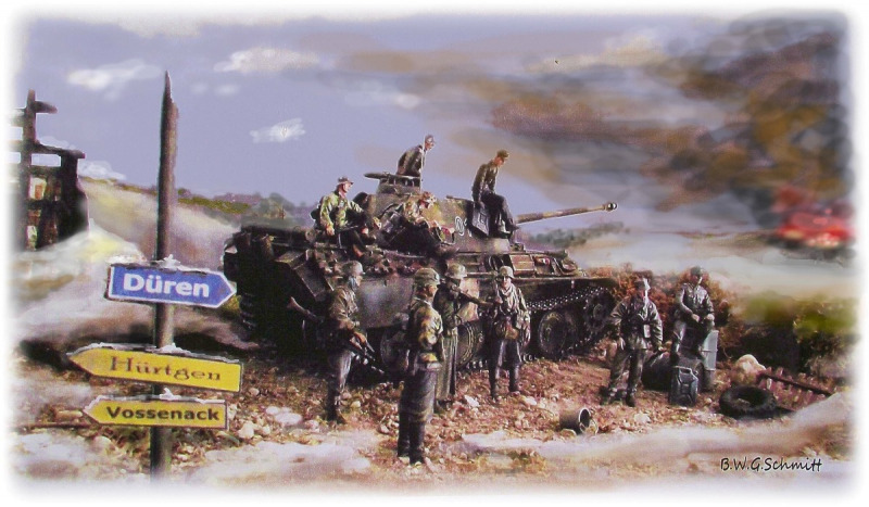 Die Vorbereitung: Windhund-Division, Blickrichtung Düren, 16.11.1944