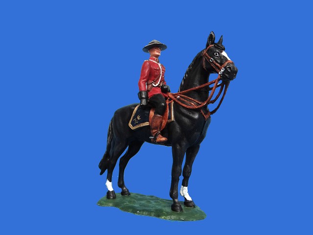 Mountie von Elastolin in 1:25