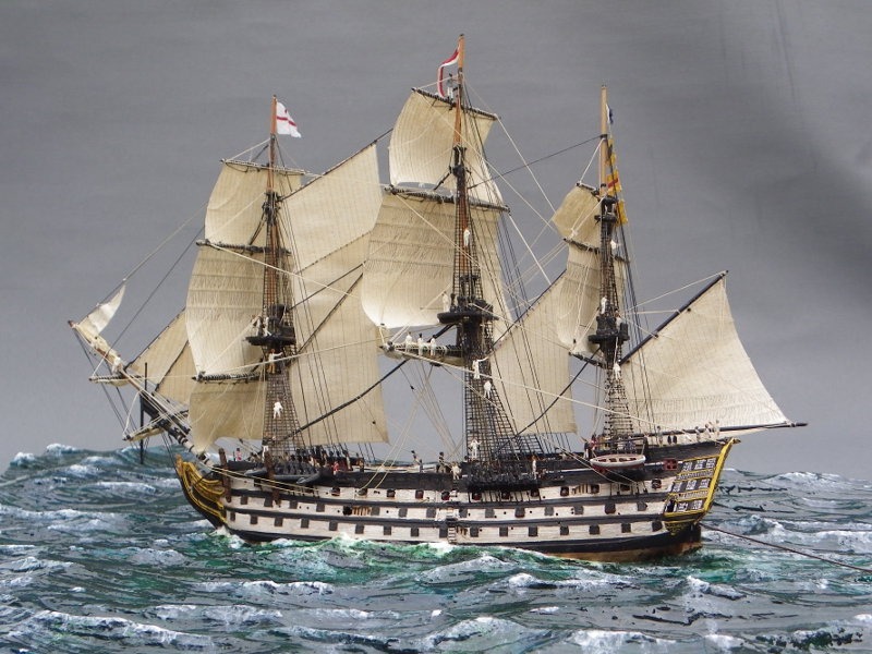 H.M.S Victory & H.M.S Neptune