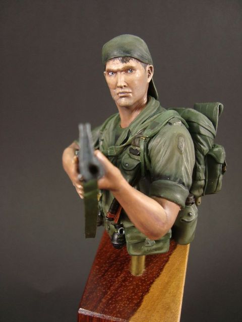 US Sergeant - Vietnam 1968; (Sgt. Barnes aus 'Platoon'); M.A.I.M.