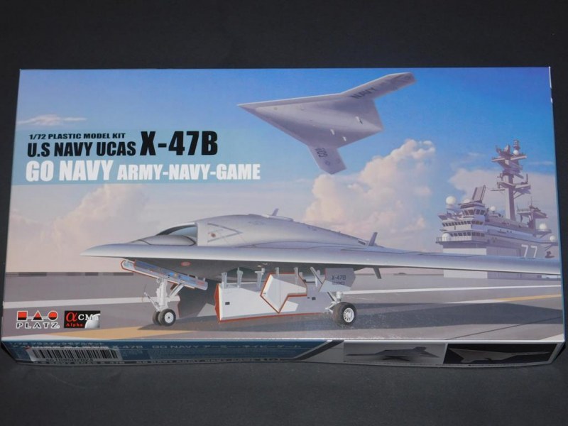 Platz Nr. AC-18 - 1:72 U.S. Navy UCAS X-47B - Go Navy Army-Navy-Game
