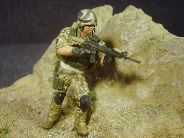 US Special Forces Operator in MULTICAM