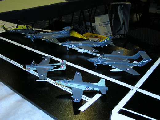 Royal Navy in 1:72: Starbesetzung mit Attacker, Sea Vixen, Scimitar