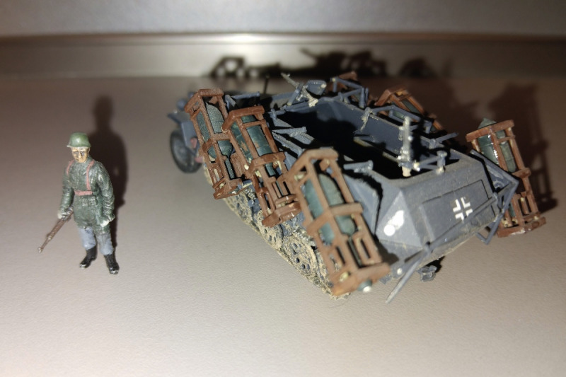 Sd.Kfz. 251/1 mit Wurfrahmen 40