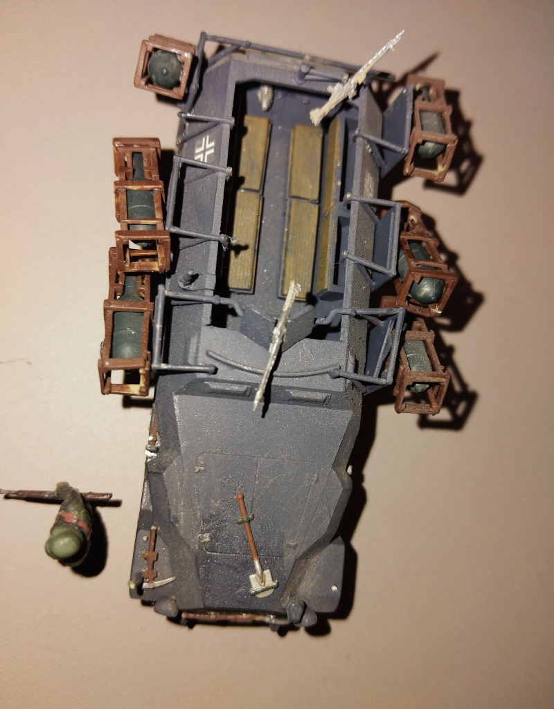 Sd.Kfz. 251/1 mit Wurfrahmen 40