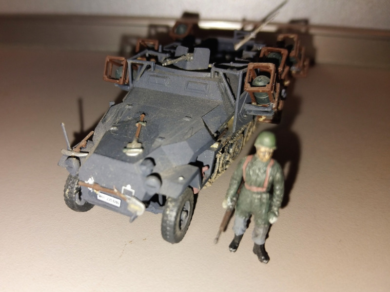 Sd.Kfz. 251/1 mit Wurfrahmen 40