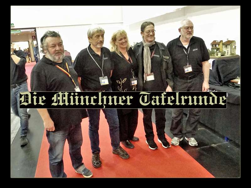 v.l.n.r.: Olav, Theo, Ann, Johnny und Arne