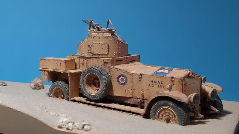 Meng GVS010 British Rolls Royce Armoured Car Pattern 19141920 Kit 135