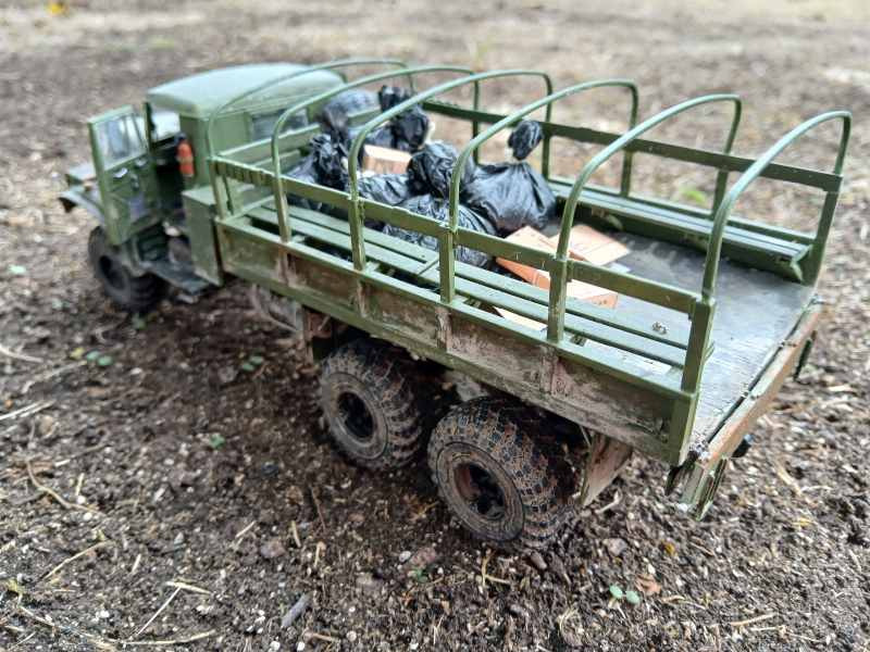 Schwerer LKW 6x6 KrAZ 255 B