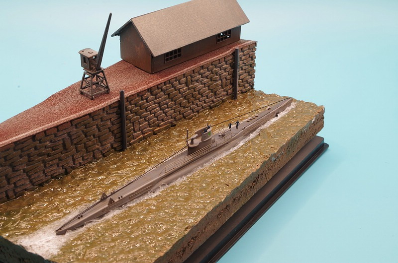 U-Boot Typ VIIc Diorama