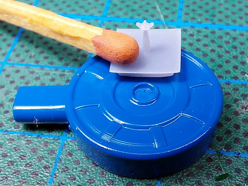 Technik die begeistert, 3D-gedruckte Flügelmutter im Maßstab 1:25