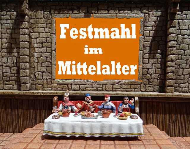 Festmahl im Mittelalter