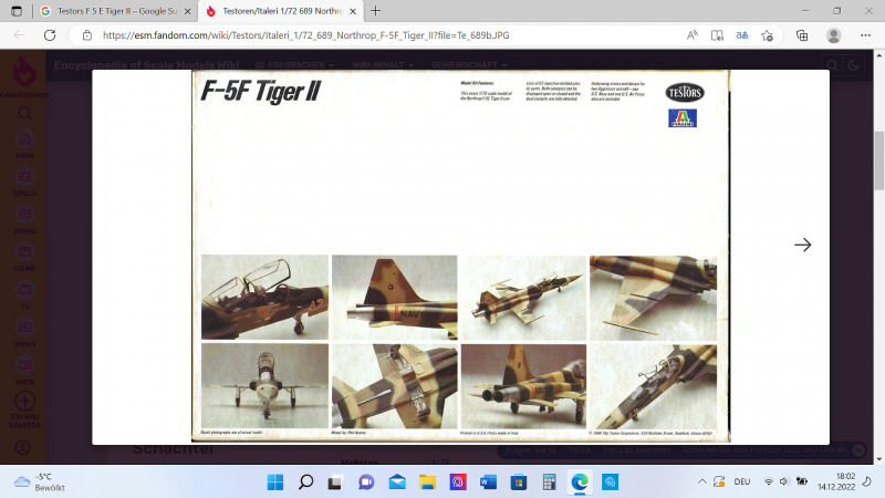 Northrop F-5F Tiger II