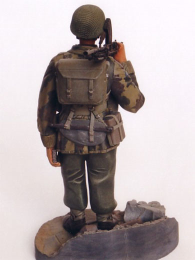Bren Gun-Schütze der 1.britischen Luftlandedivision