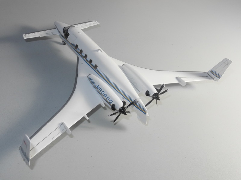 Beechcraft 2000A Starship, Amodel 1:72 von Johannes Wipauer