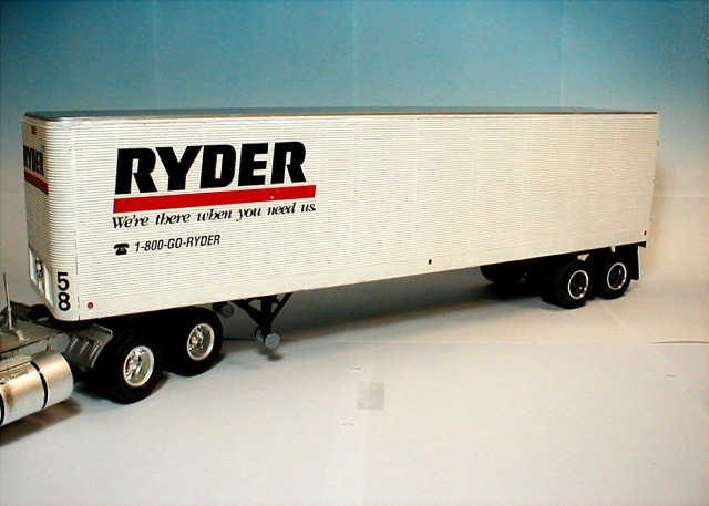 Fruehauf Van Trailer