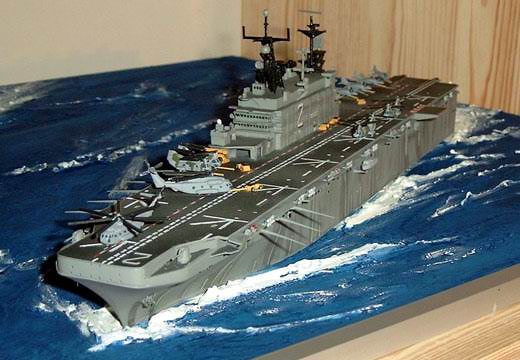 Diorama CVN-70 / LHA-2