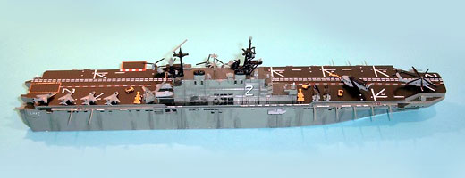 Diorama CVN-70 / LHA-2