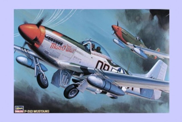 Hasegawa Bausatz North American P-51D Mustang HAS8055