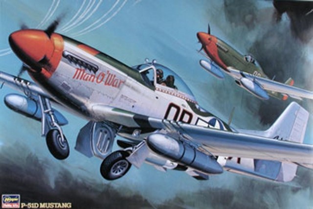 Hasegawa Bausatz North American P-51D Mustang HAS8055