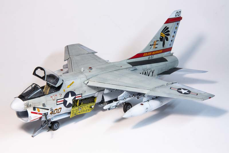 Eduard 1/48 Scale A-7E Corsair II Model Accessory Set FE255 For Hasegawa Kit