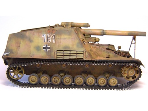 Panzerhaubitze Hummel Sd.Kfz. 165, frühe Ausführung