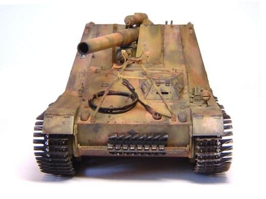 Panzerhaubitze Hummel Sd.Kfz. 165, frühe Ausführung