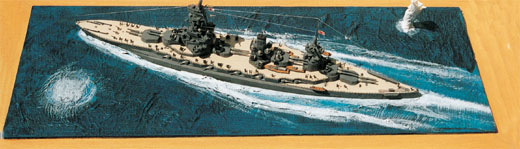 Schlachtschiff Yamashiro am 24. Oktober 1944