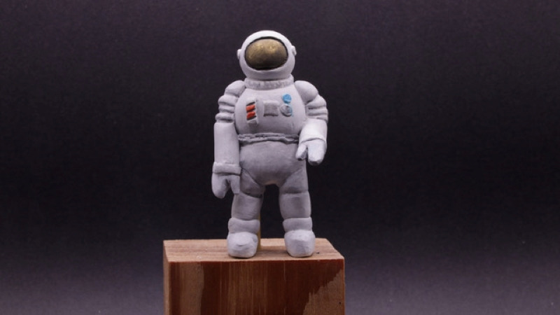 Kosmonaut im All