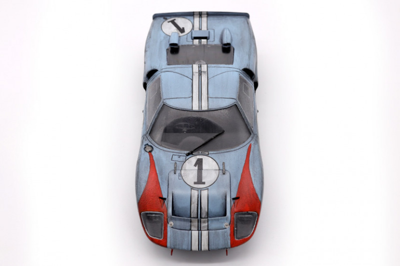 Miniature GMP 1/12 Ford GT40 Mark II McLaren/Amon #2 - Diecast - Occasion