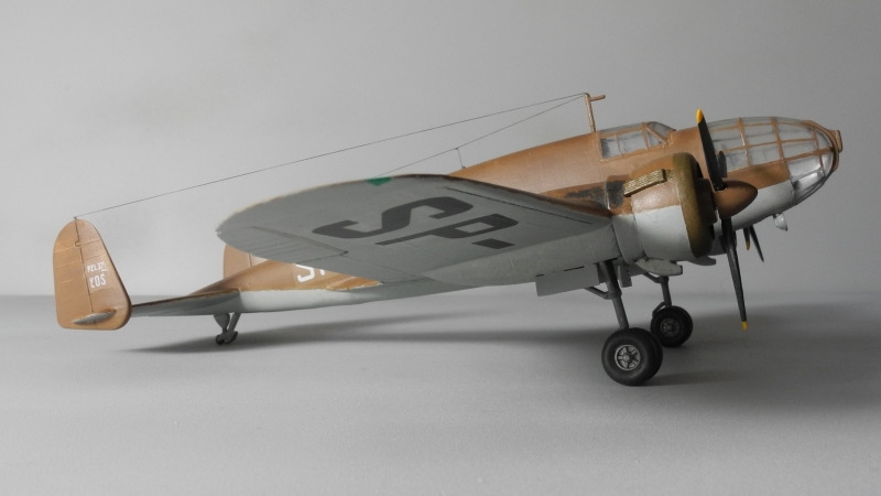 PZL-37A bis, ZTS Plastyk 1:72 von Johannes Wipauer