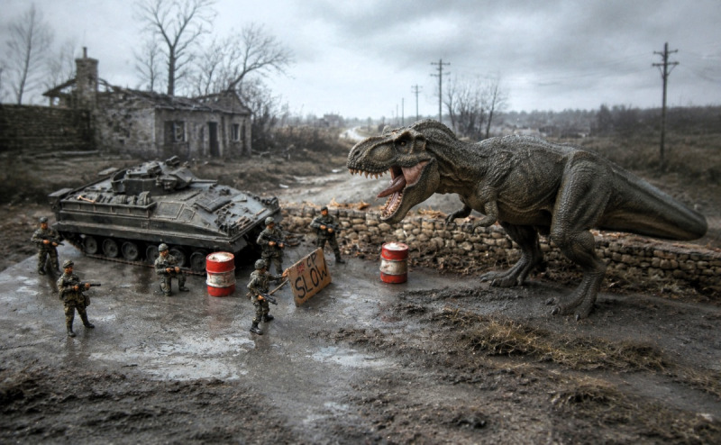 British Army Checkpoint