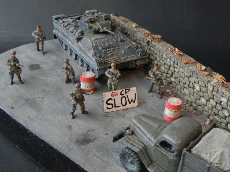 British Army Checkpoint