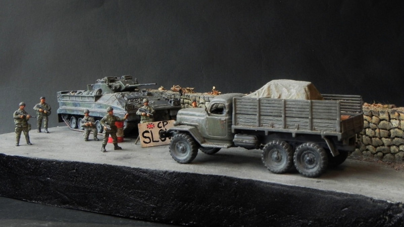 British Army Checkpoint