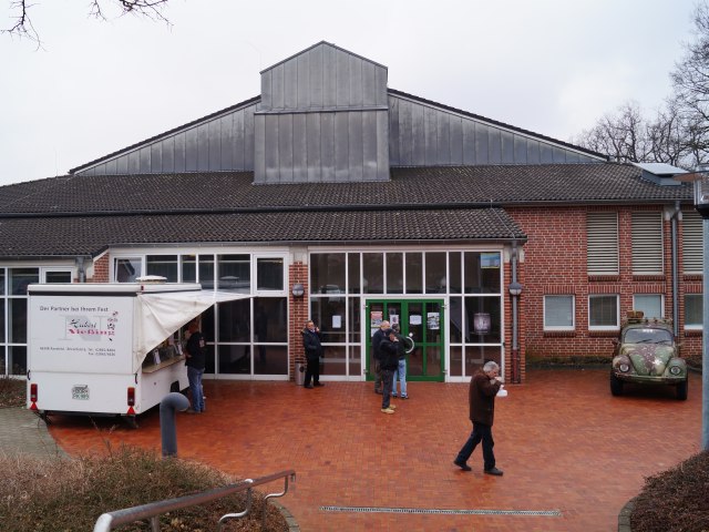 Optimales Ausstellungswetter, bei dem man kein schlechtes Gewissen haben muss, das Wochenende in geschlossenen Räumen zu verbringen.