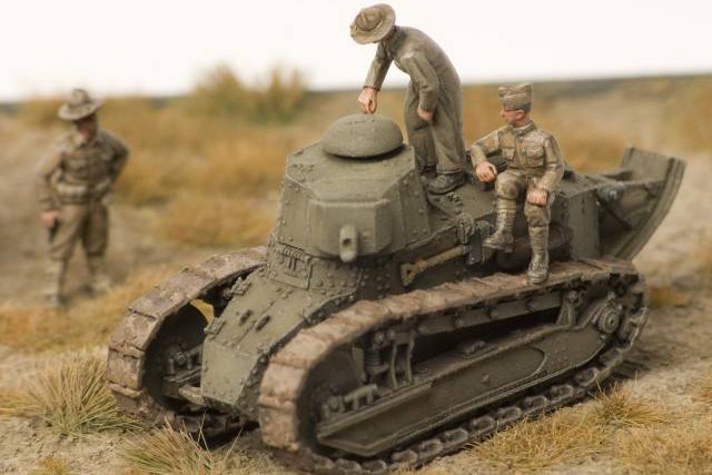 Die W^D-Figuren lassen sich mit dem Tank gut kombinieren.
