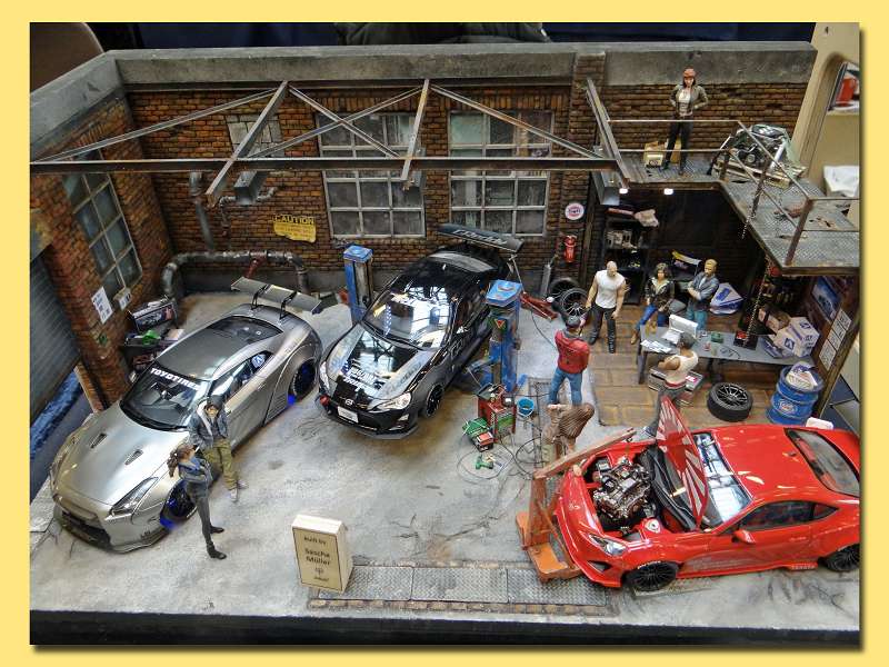 Garage mit der Handschrift von Sascha Müller (Dio war ein Wettbewerbssieger)