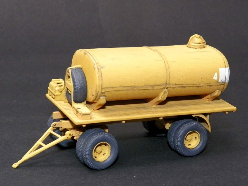 German 4,5to. Trailer with Watertank