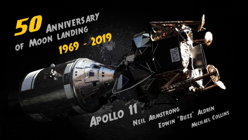 Apollo 11, 1969 - 2019