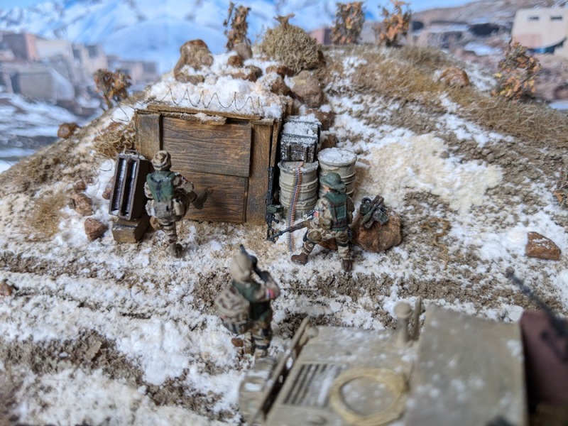 Die Idee für das Diorama kam mir beim Spielen von Medal of Honor