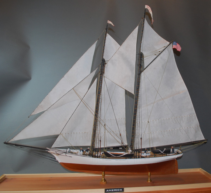 Yacht America 1887