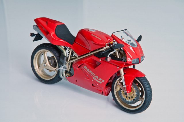 Maquette Tamiya Moto Ducati 916 1/12